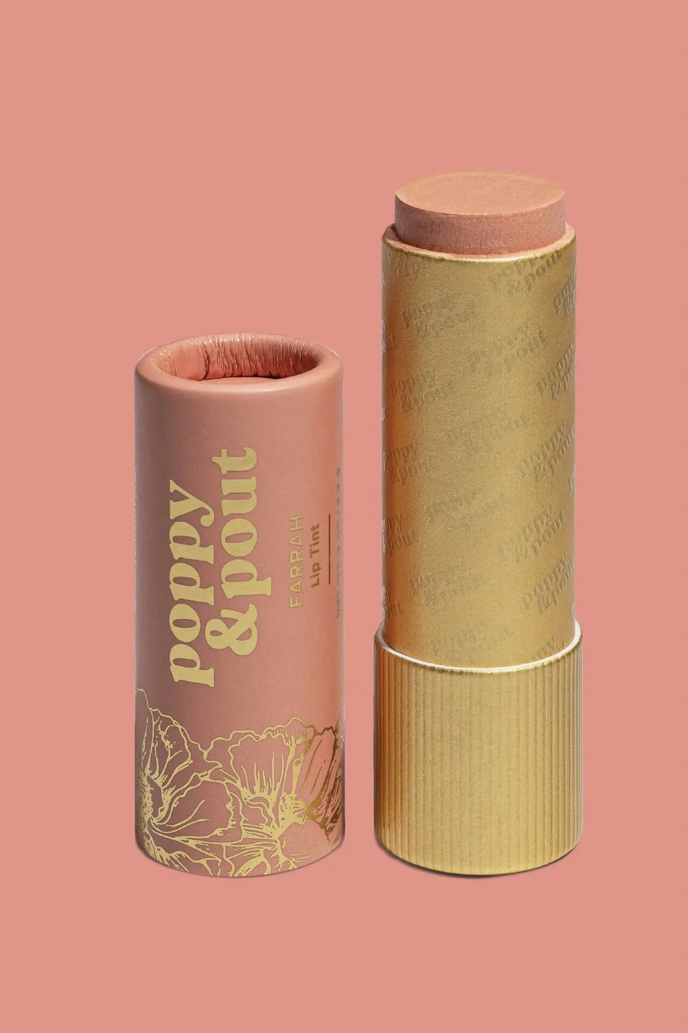 100% Natural And Cruelty Free Poppy & Pout Lip Tint