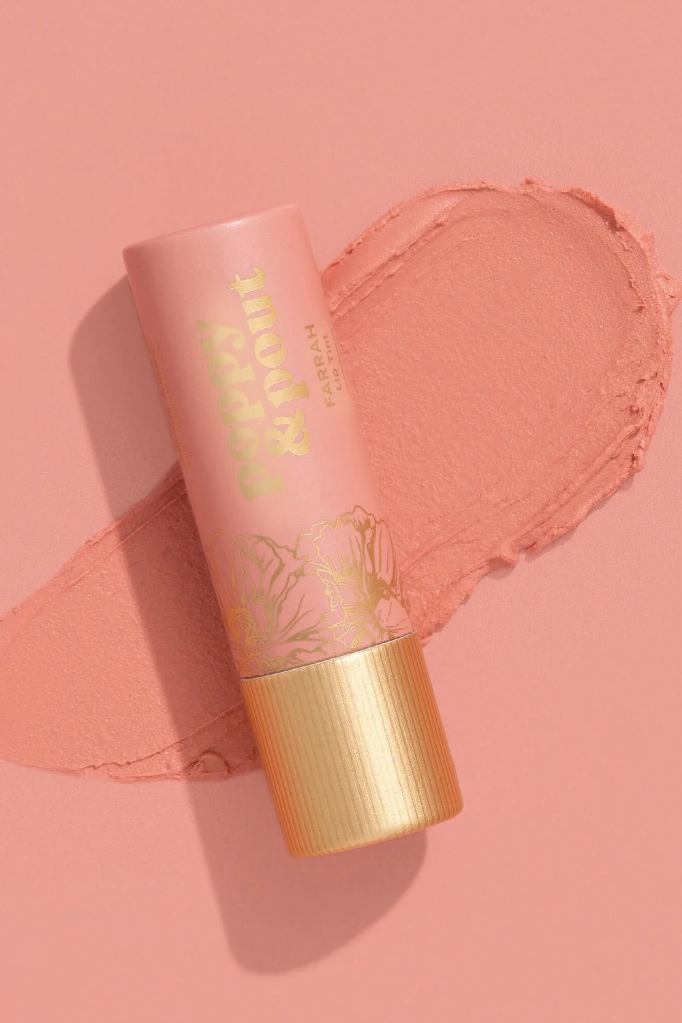 100% Natural And Cruelty Free Poppy & Pout Lip Tint