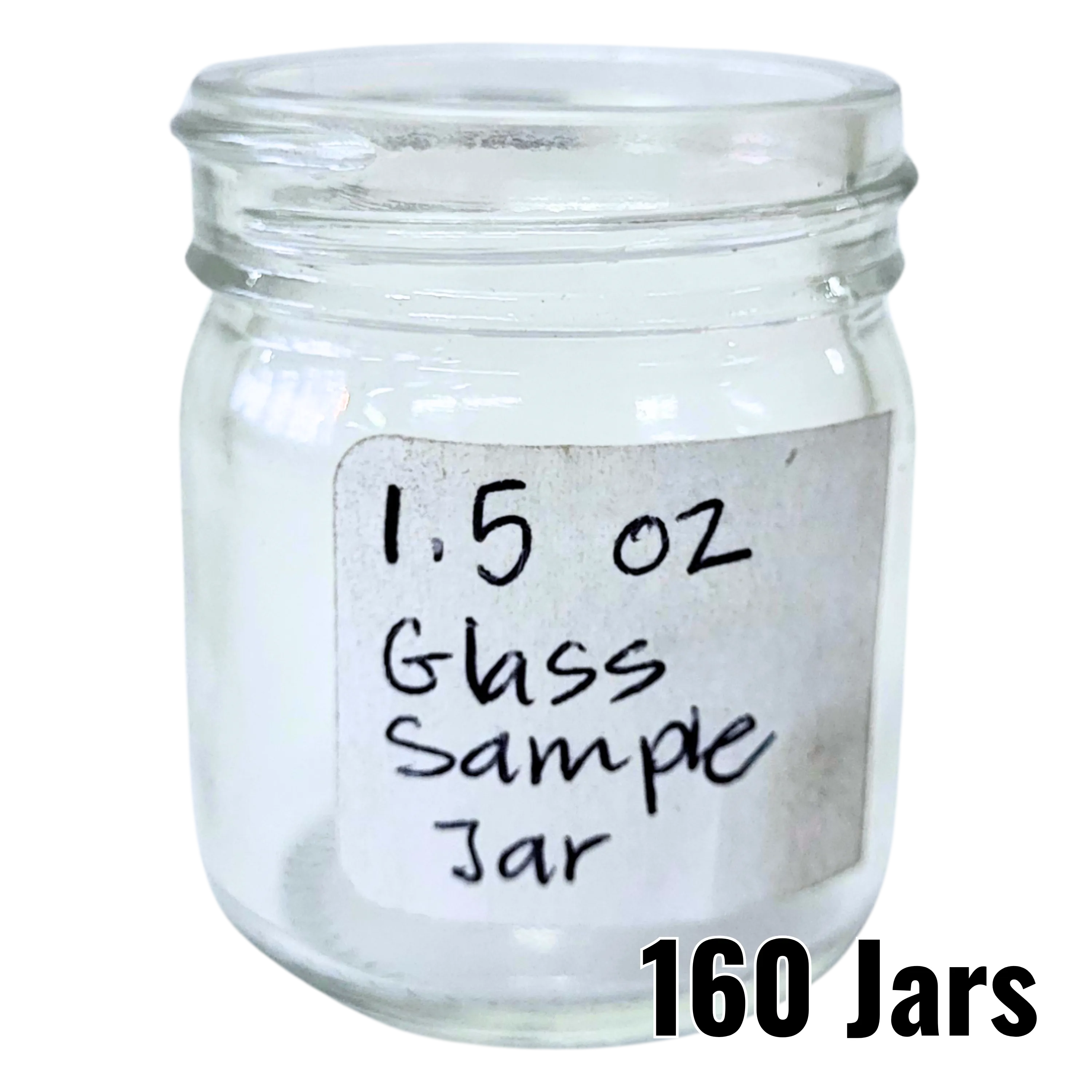 1.5 oz Glass Sample Jar