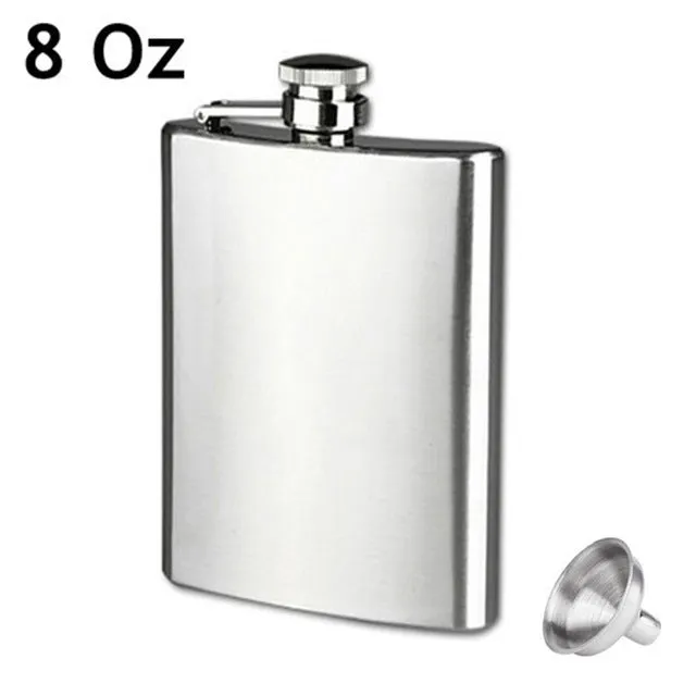 4 5 6 7 8 9 10 18 OZ Stainless Steel Hip Flask with Funnel Liquor Whisky Outdoor Portable Pocket Flasks Alcohol Bottle heupfles