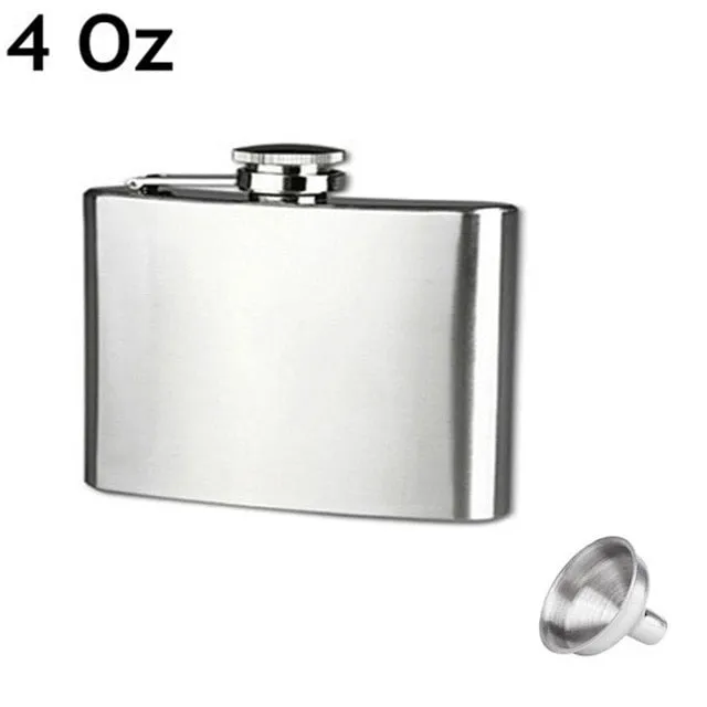 4 5 6 7 8 9 10 18 OZ Stainless Steel Hip Flask with Funnel Liquor Whisky Outdoor Portable Pocket Flasks Alcohol Bottle heupfles