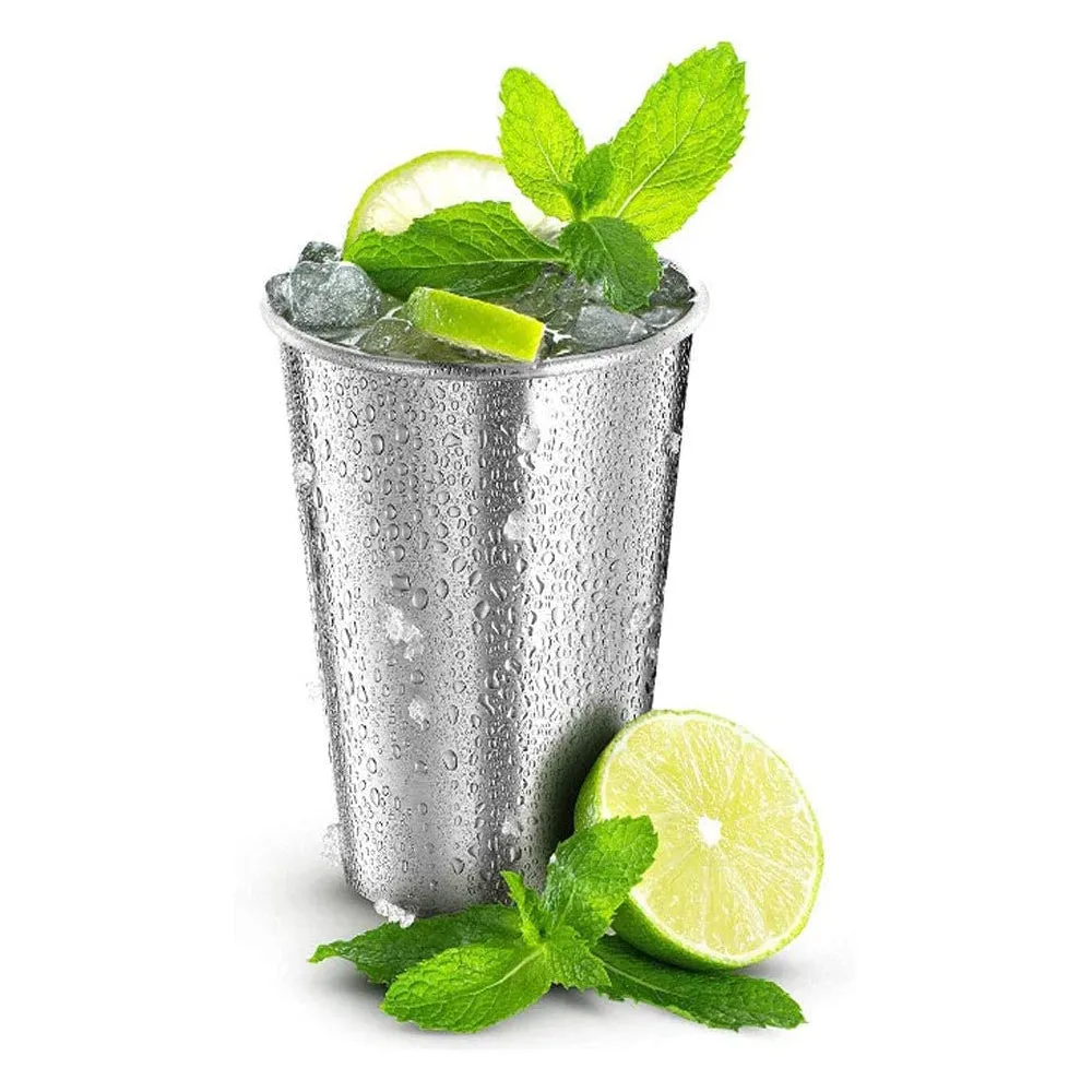 5Pack Stainless Steel Pint Cups Shatterproof Cup