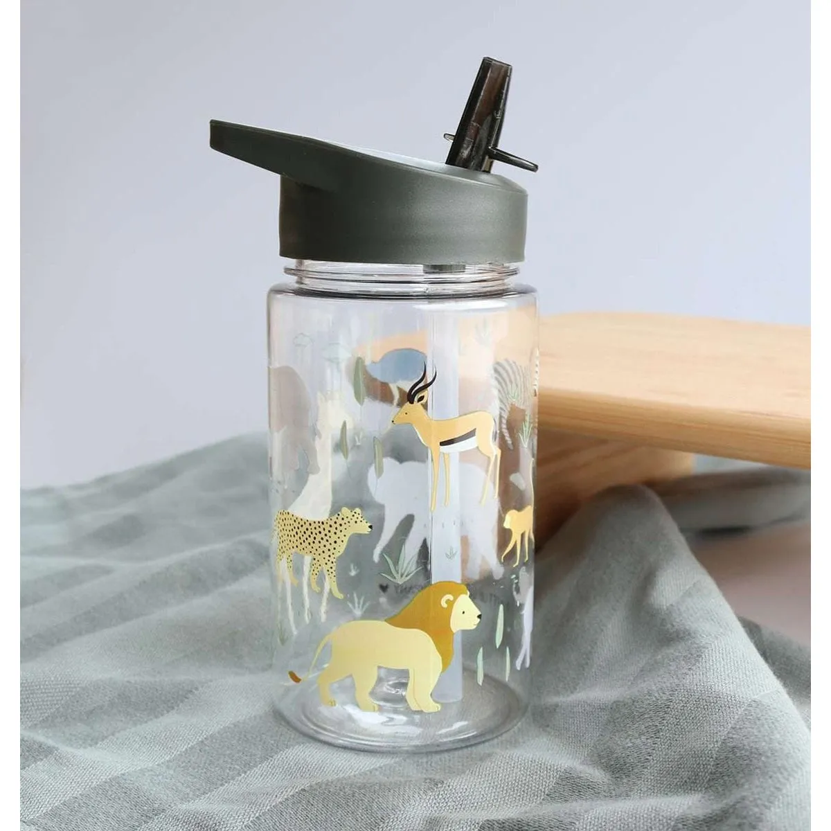 A Little Lovely Company Drink Bottle: Savanna