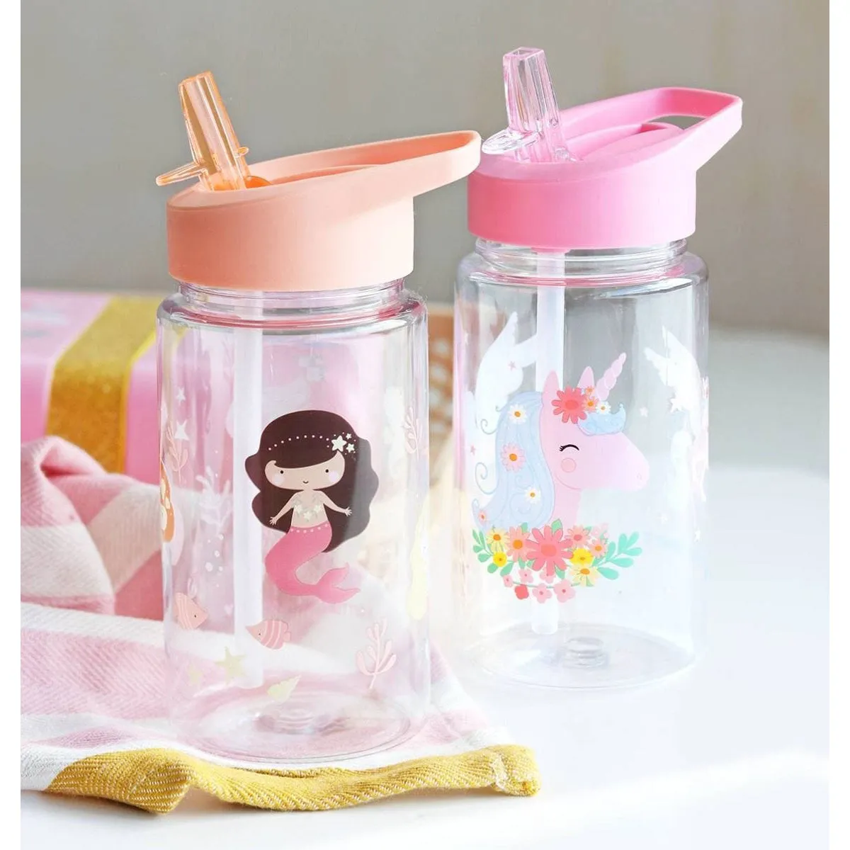 A Little Lovely Company Drink Bottle: Unicorn