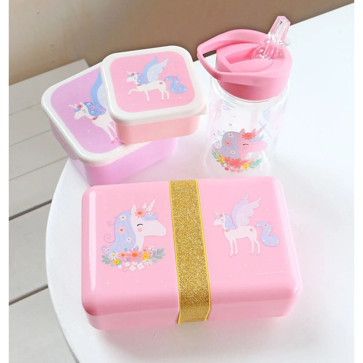 A Little Lovely Company Drink Bottle: Unicorn