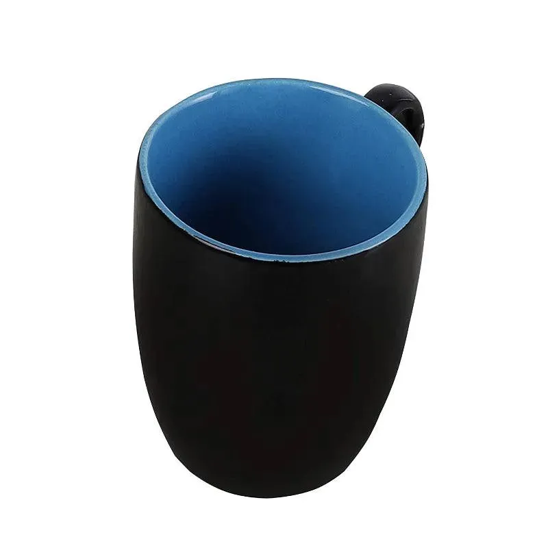 Abstract Ceramic Tea Mugs | Set of 4