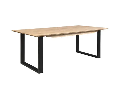 Aconite 7pc 180cm Dining Table Set 6 Cross Back Chair Solid Messmate Timber Wood