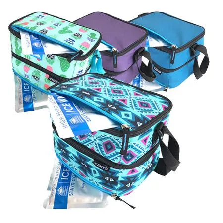 Arctic Zone - Expandable Insulated Lunch bag - Sapphire Blue