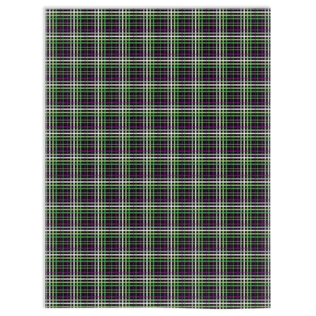 Aroace - V6 Plaid Pride Minky Blankets