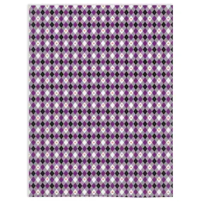 Asexual Panromantic Argyle Pride Minky Blankets