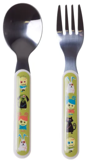 BABY ZOMBIES SILVERWARE SET