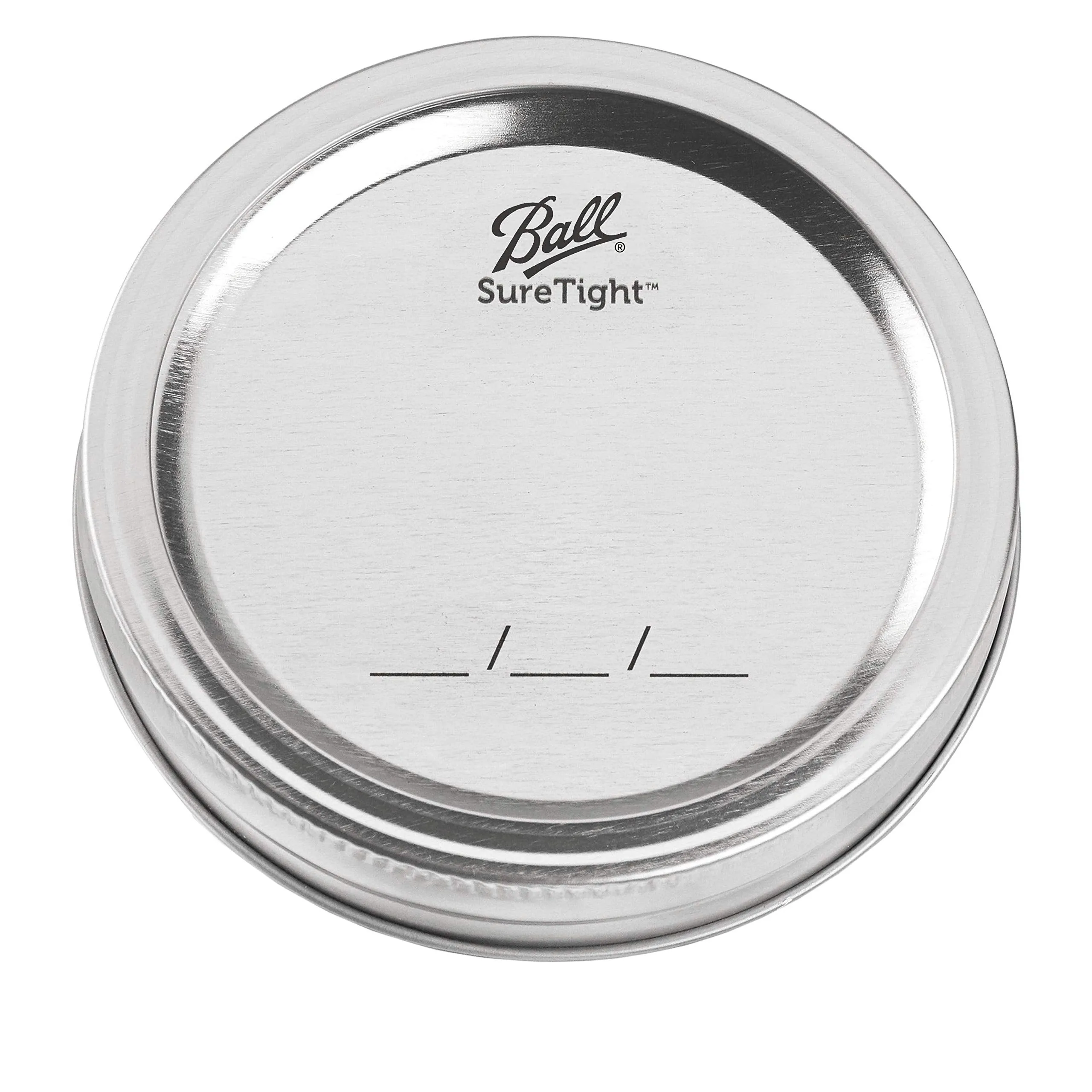 Ball: Wide Mouth Pint Glass Mason Jar with Lids and Bands