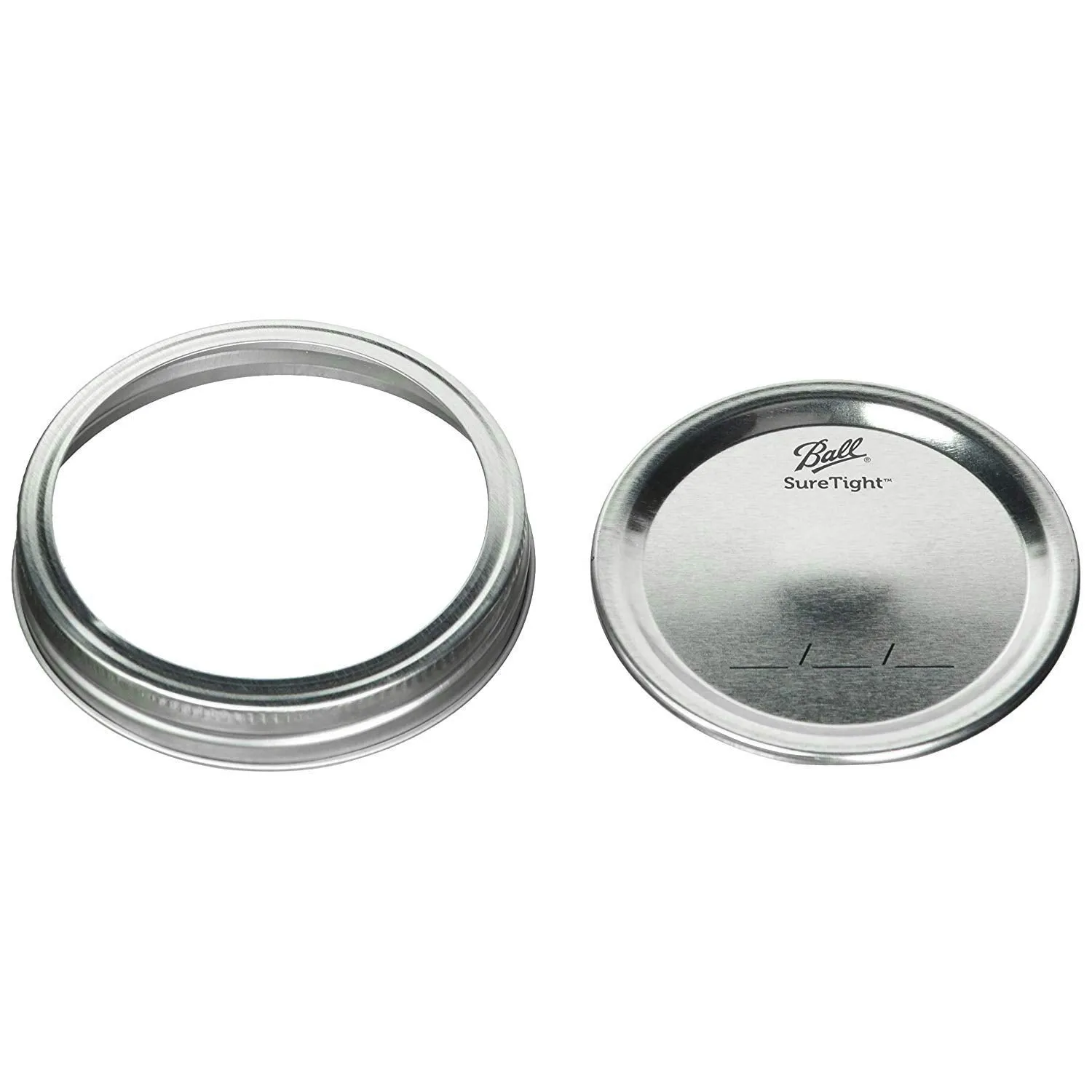 Ball: Wide Mouth Pint Glass Mason Jar with Lids and Bands
