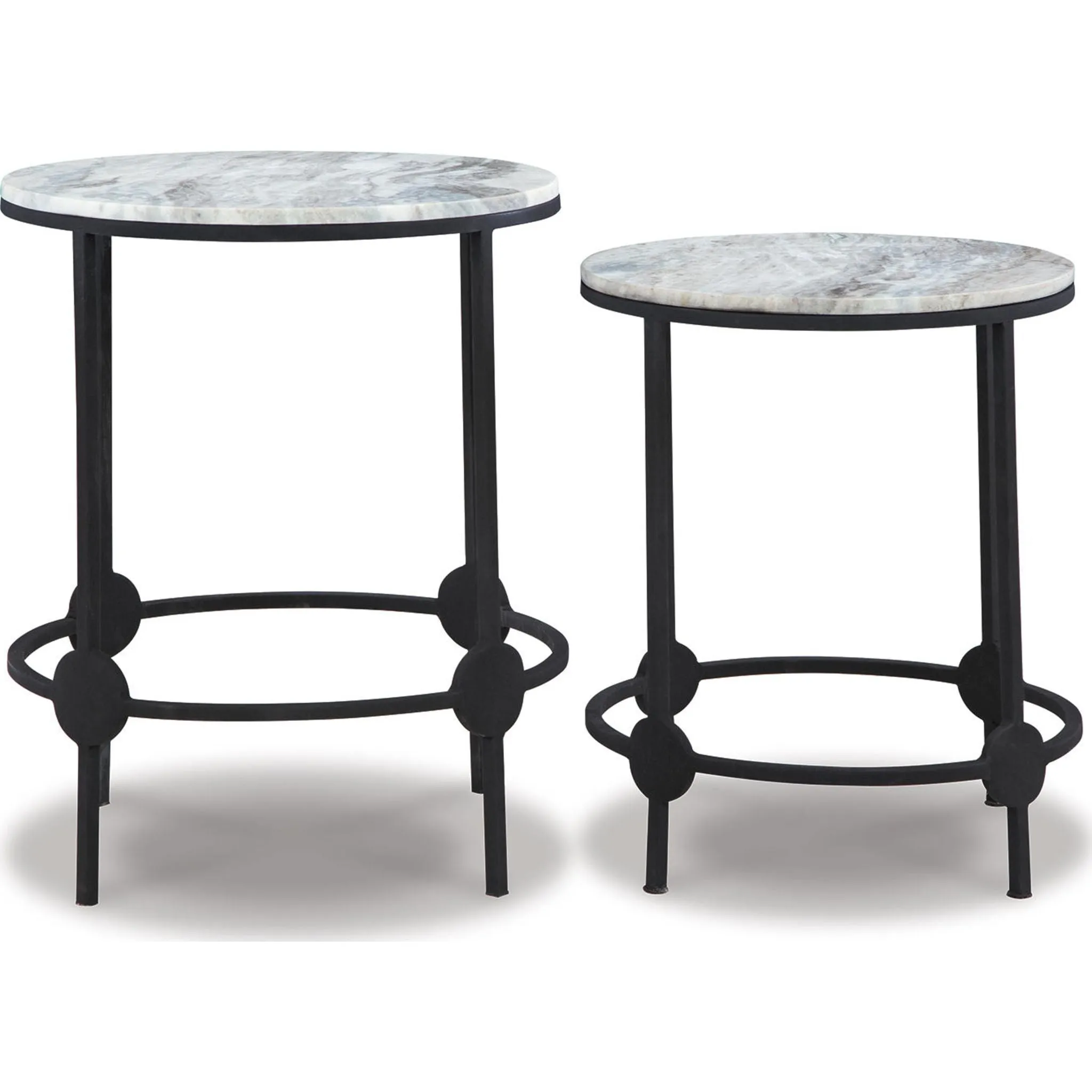 Beashaw Accent Table - Gray/Black