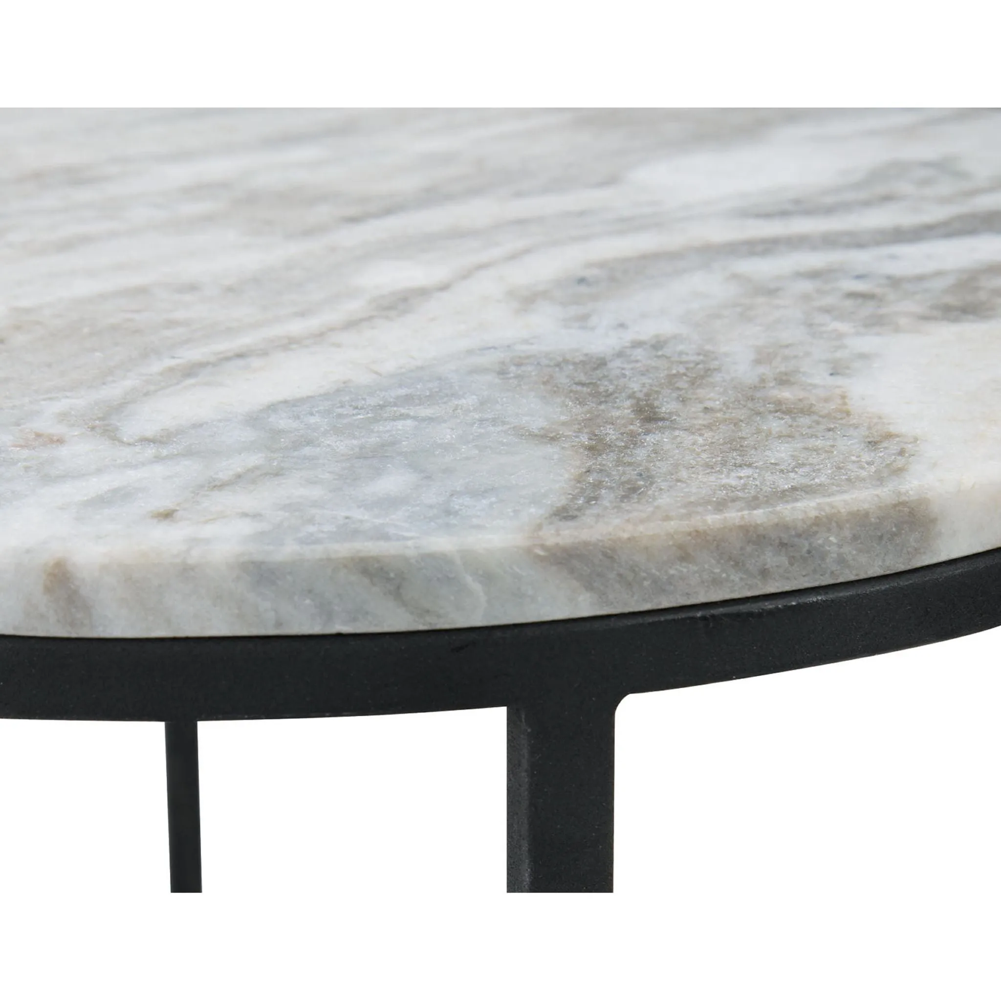 Beashaw Accent Table - Gray/Black