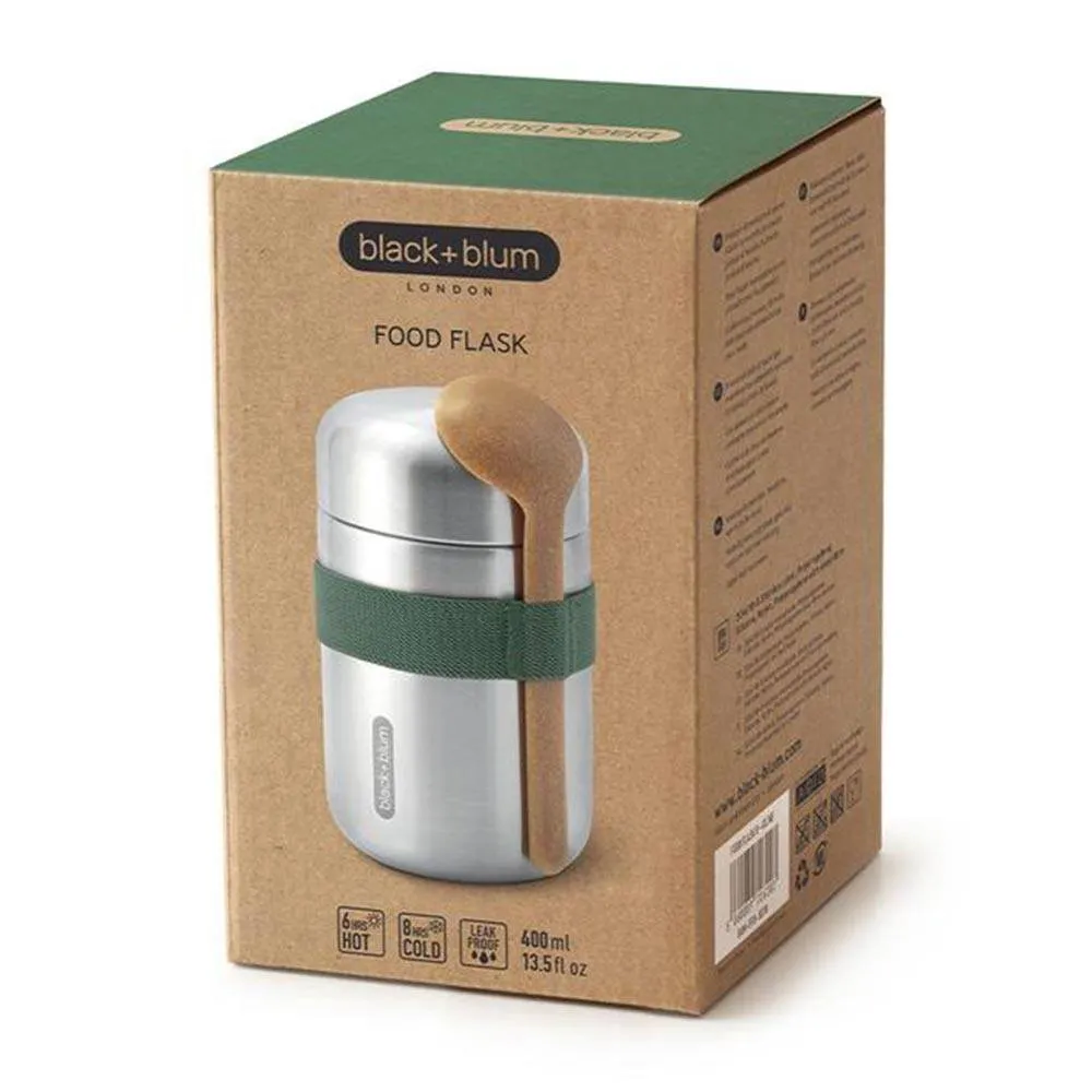 Black   Blum Food Flask 400ml