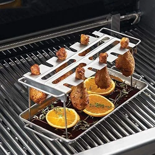 Broil King Drumstick & Wing Rack (Stainless Steel) 64152