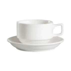 CAC China 101-1-S Stacking Cup, 8oz 3 1/2" Case of 36 Pcs