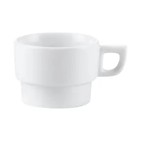 CAC China RCN-1-F Frank Stacking Cup, 7oz 3 1/2" Case of 36 Pcs