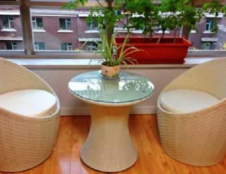 Caribbean Rattan Table Set of 1 Table   2 Chairs