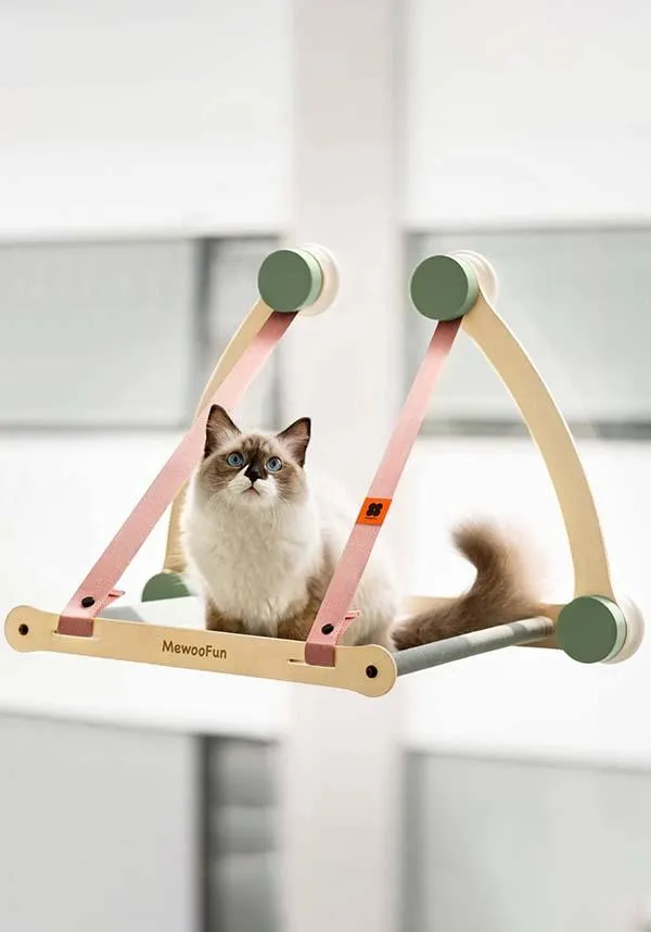 Cat [Pink] | WINDOW HAMMOCK BED*
