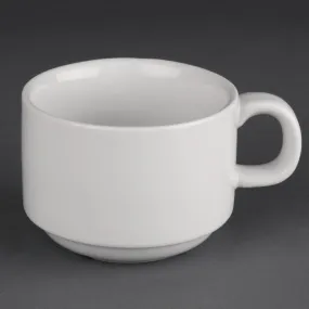 CC200 Athena Hotelware Stacking Cups 7oz (Pack of 24)