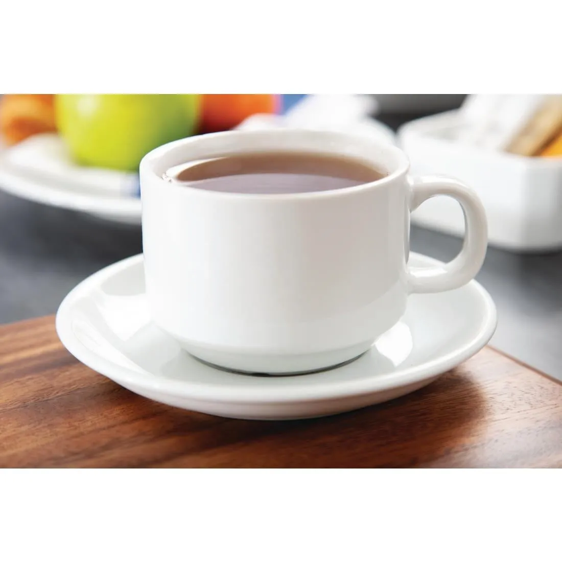 CC200 Athena Hotelware Stacking Cups 7oz (Pack of 24)