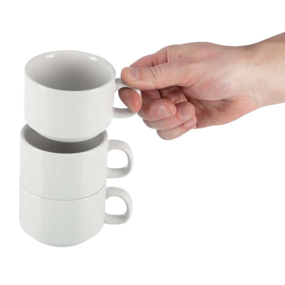 CC200 Athena Hotelware Stacking Cups 7oz (Pack of 24)