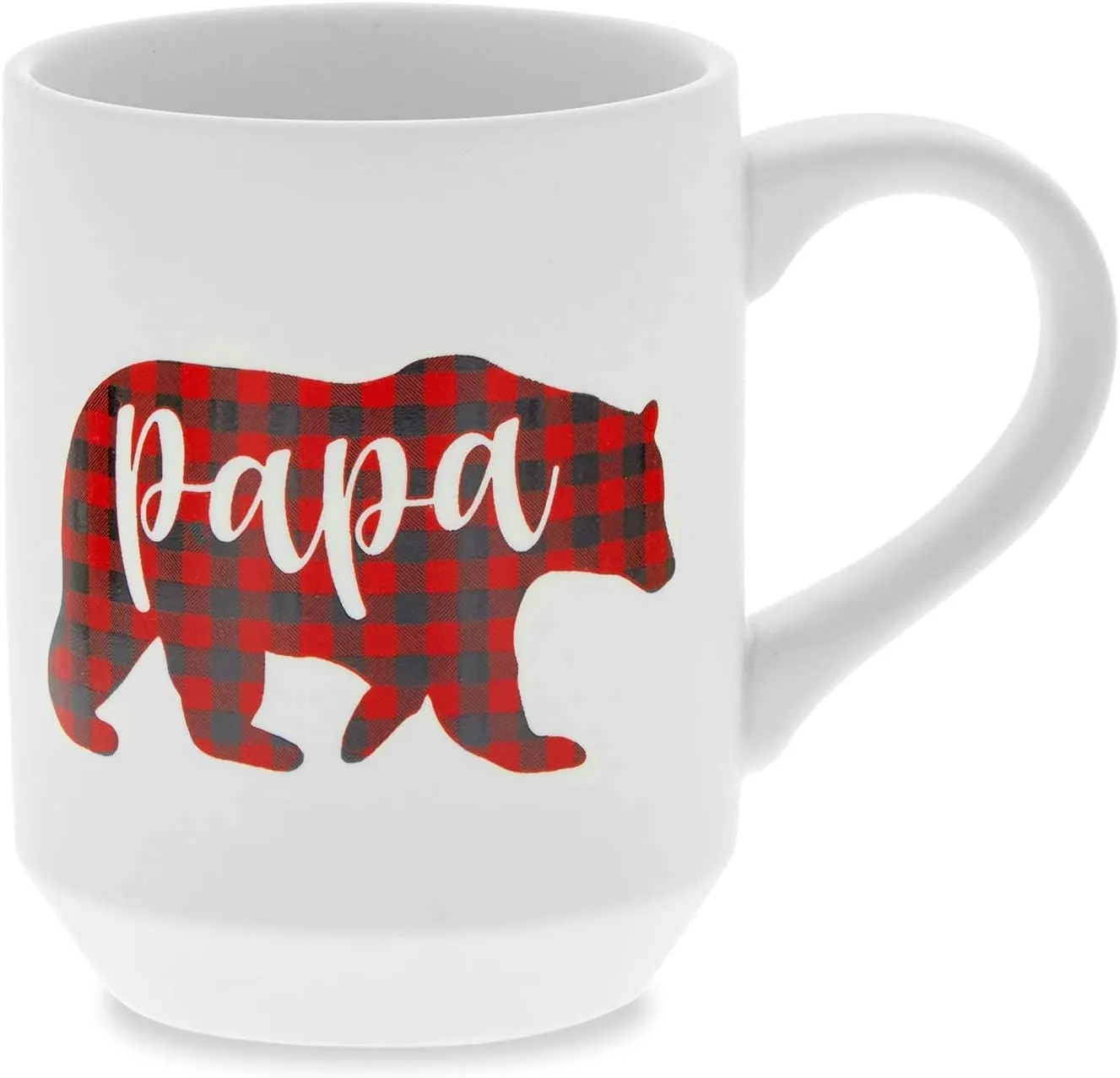 Ceramic Coffee Mugs for Couples, Papa Bear and Mama Bear (15 oz, 2 Pack)