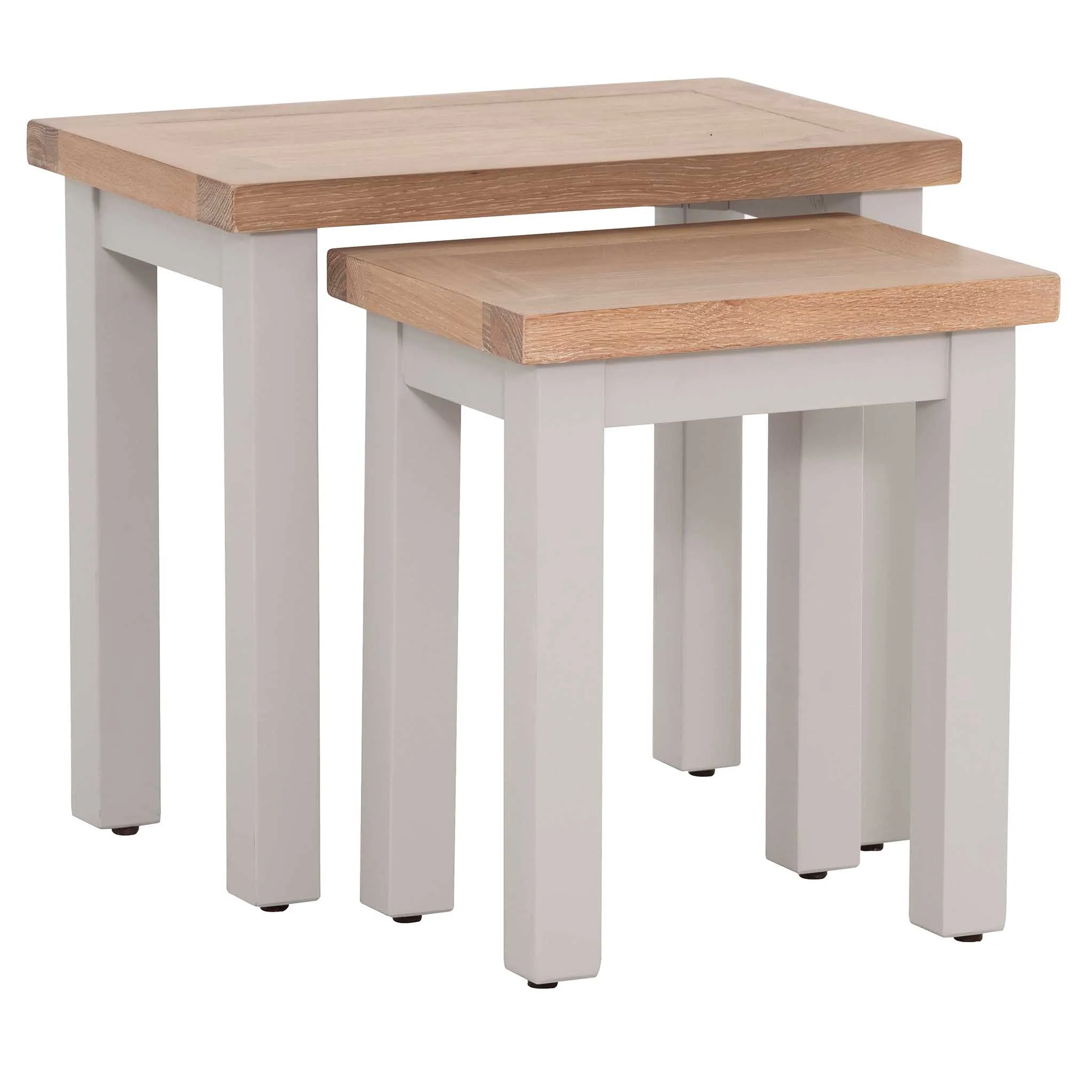 Charlestown Grey Nest of 2 Tables