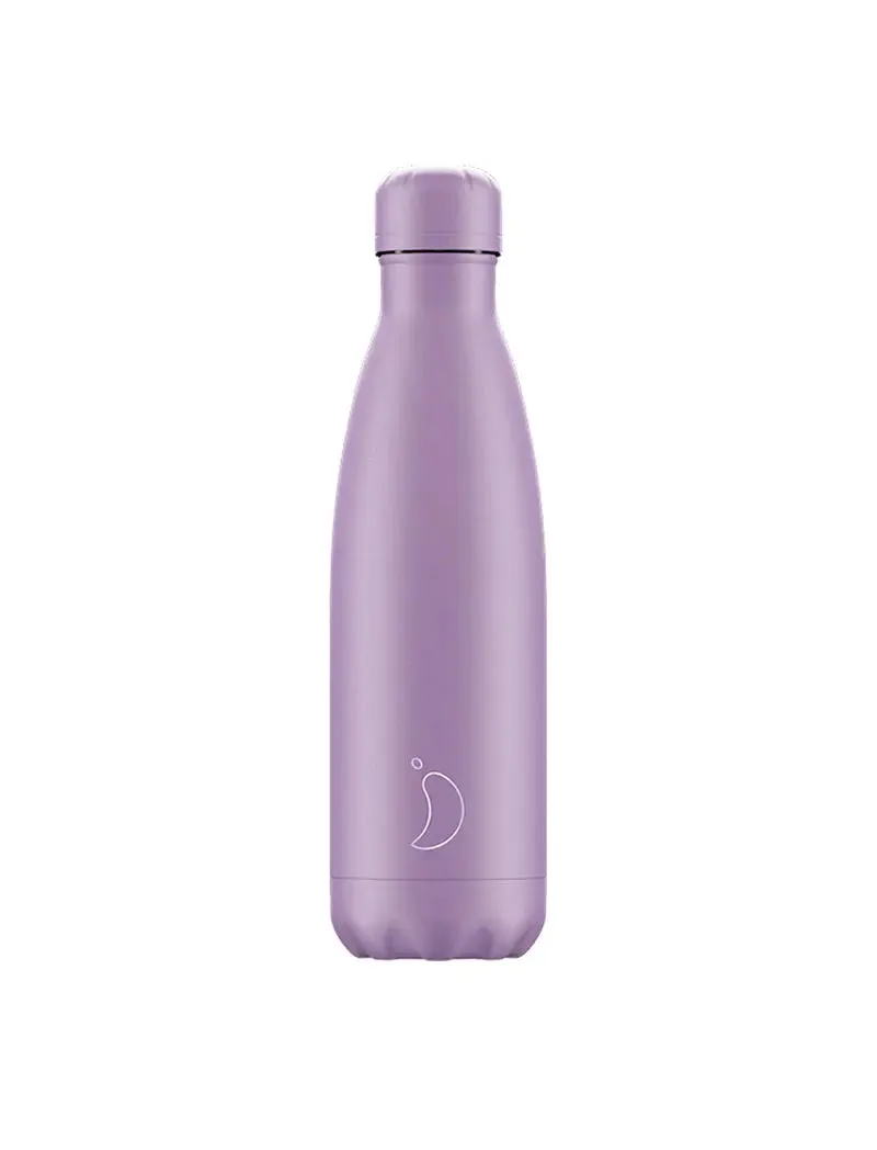 Chillys 500ml Water Bottle Pastel All Purple