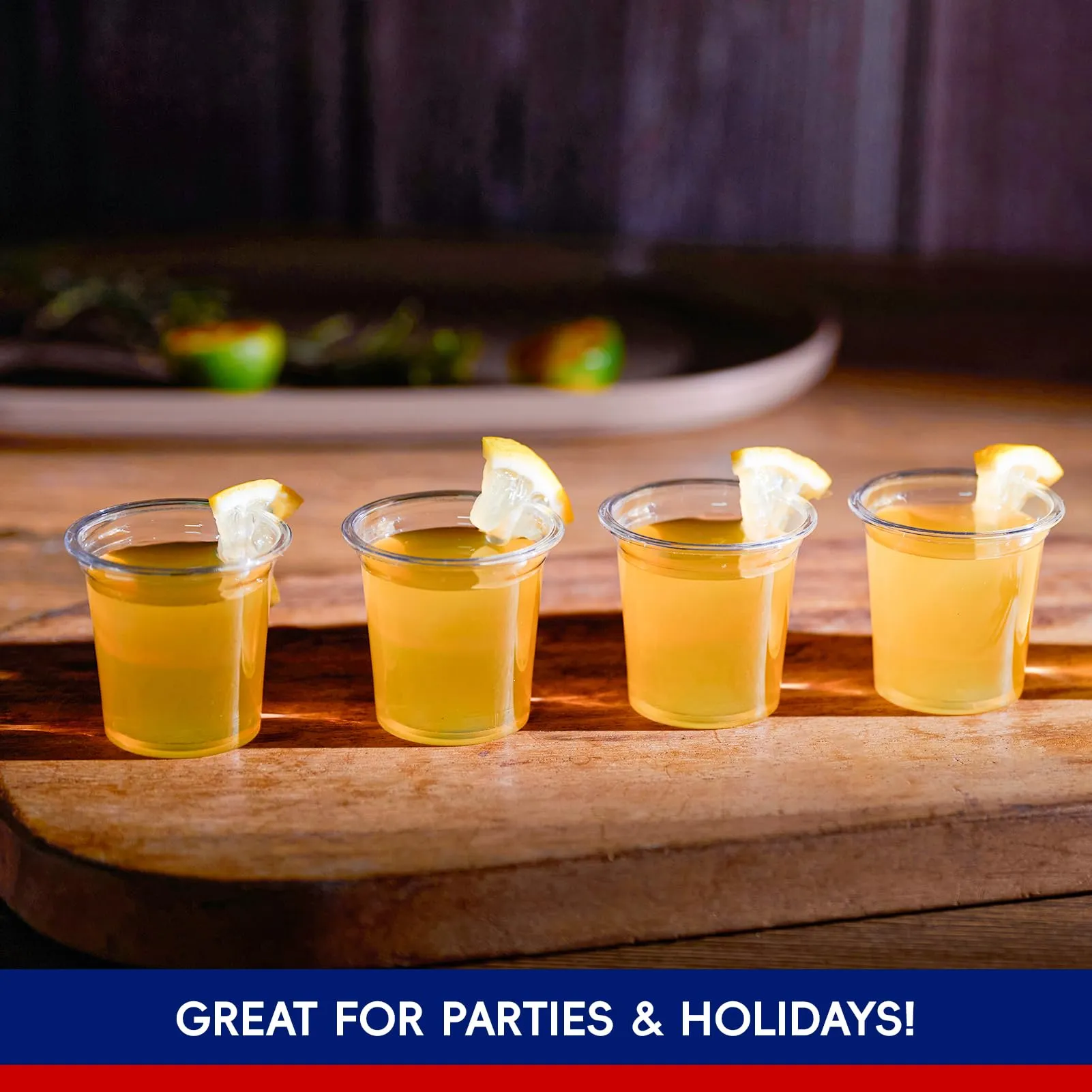 Clear Disposable Jelly Cups