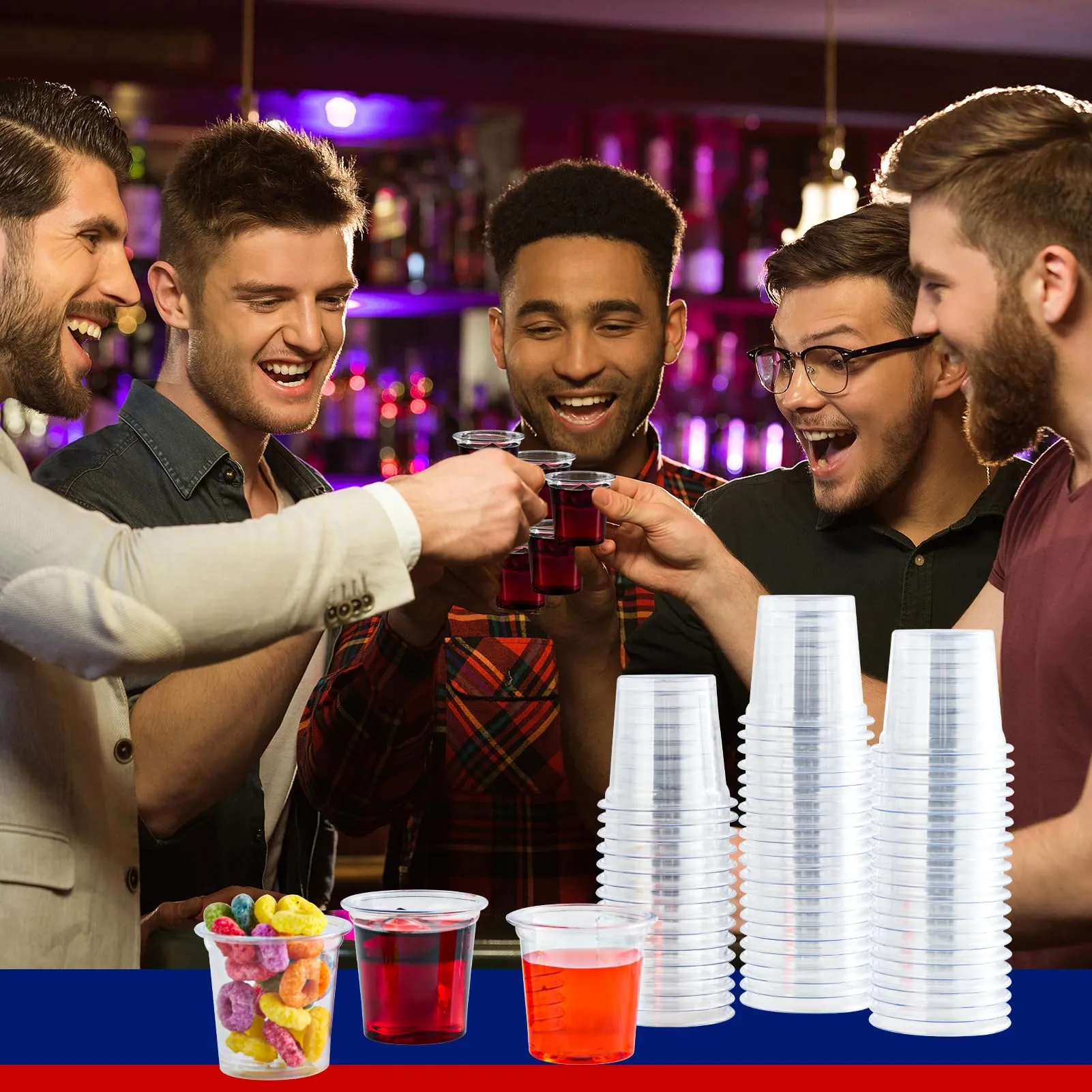 Clear Disposable Jelly Cups