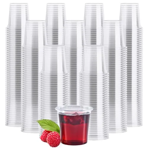 Clear Disposable Jelly Cups