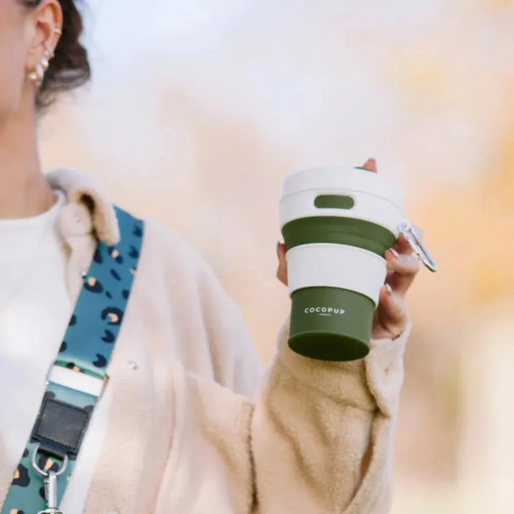Collapsible Coffee Cup by Cocopup - Khaki