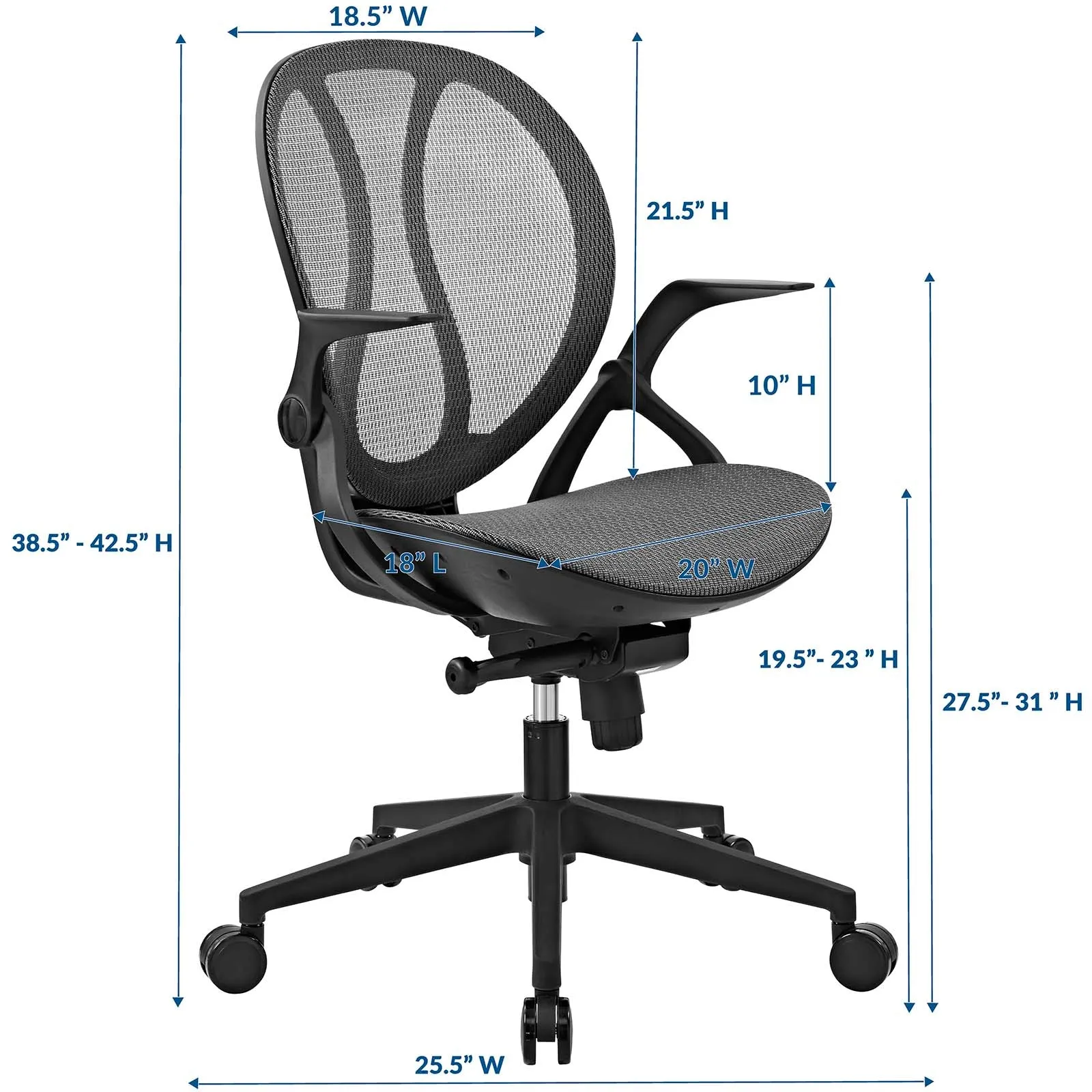 Conduct Mesh Office Chair By Modway - EEI-2772
