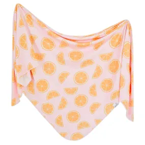 Copper Pearl Knit Swaddle Blanket | Cutie