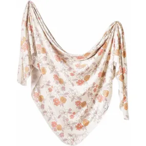 Copper Pearl Knit Swaddle Blanket | Ferra