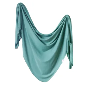 Copper Pearl Knit Swaddle Blanket / Journey
