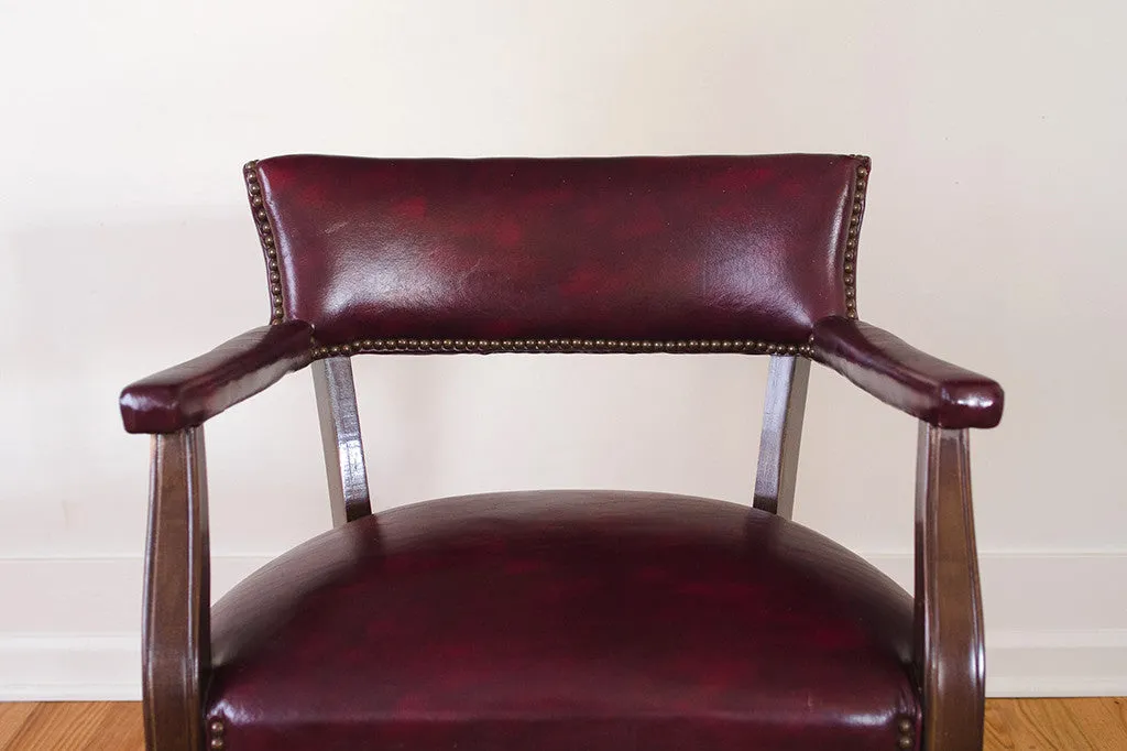 Cordovan Library Chairs