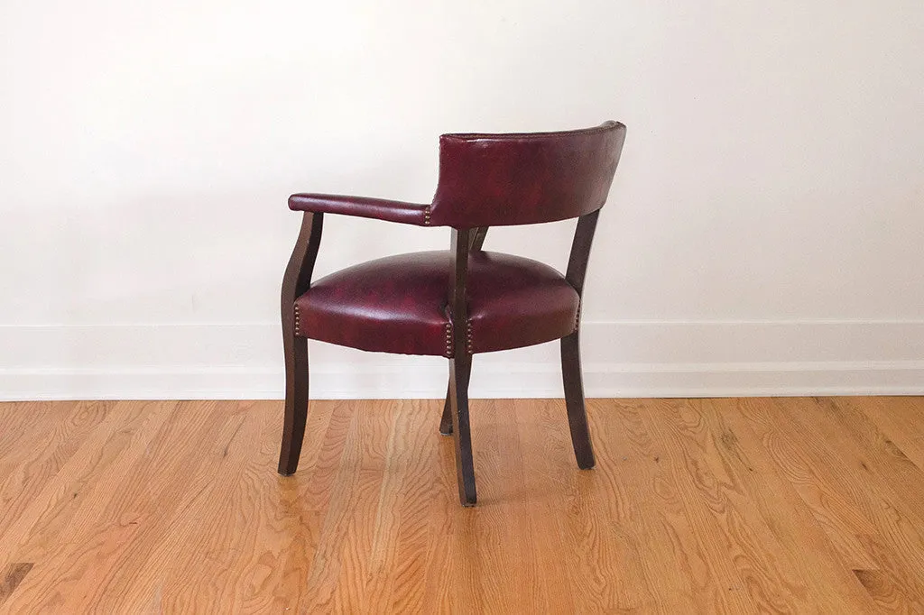 Cordovan Library Chairs