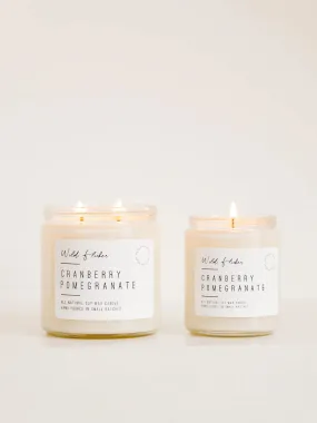 Cranberry Pomegranate Double Wick Candle