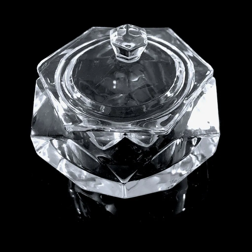 Crystal Glass Dappen Dish Jar 50ml