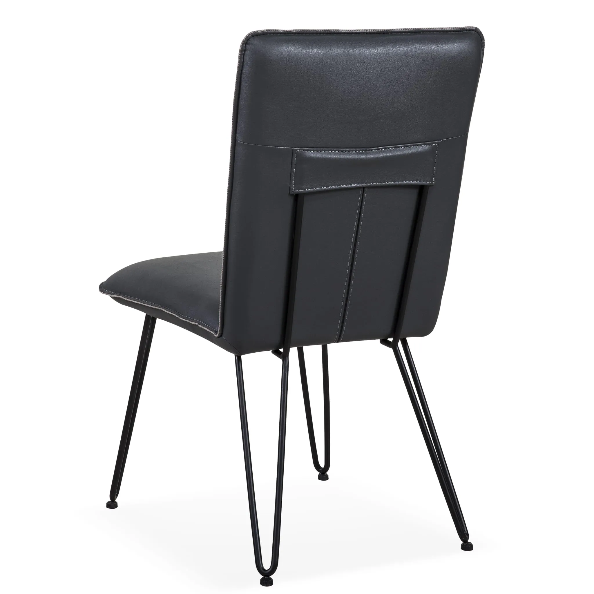 Demi Hairpin Leg Modern Dining Chair in Cobalt