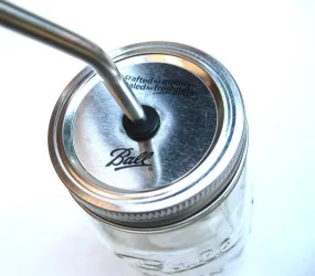 DIY Mason Jar To-Go Cup Grommet