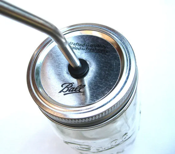 DIY Mason Jar To-Go Cup Grommet