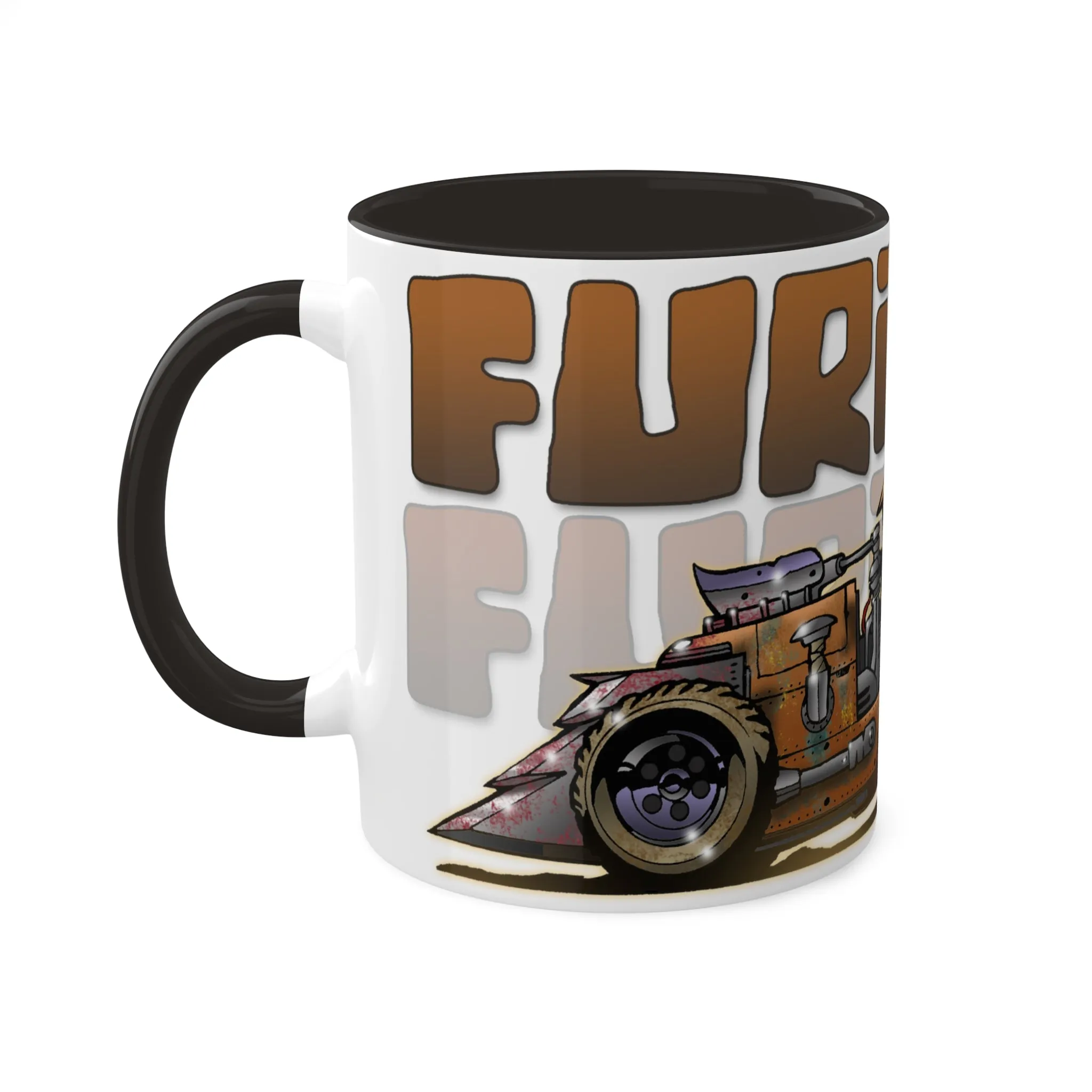FURIOSA Mad Max Movie Car Hot Rod Coffee Mug 11oz