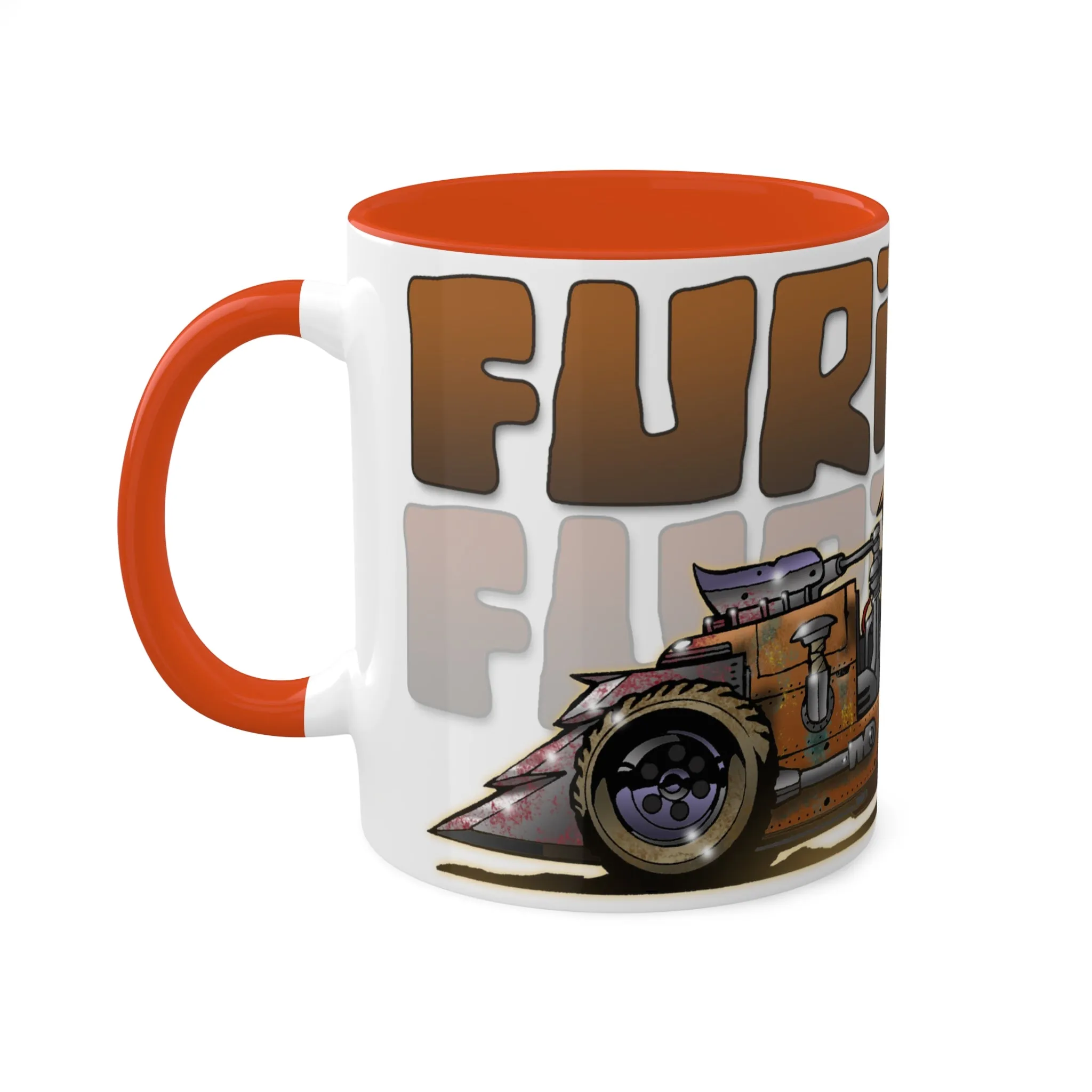 FURIOSA Mad Max Movie Car Hot Rod Coffee Mug 11oz