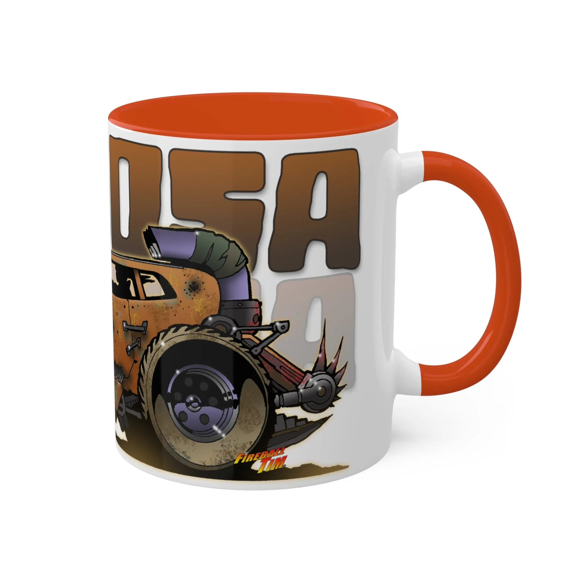 FURIOSA Mad Max Movie Car Hot Rod Coffee Mug 11oz