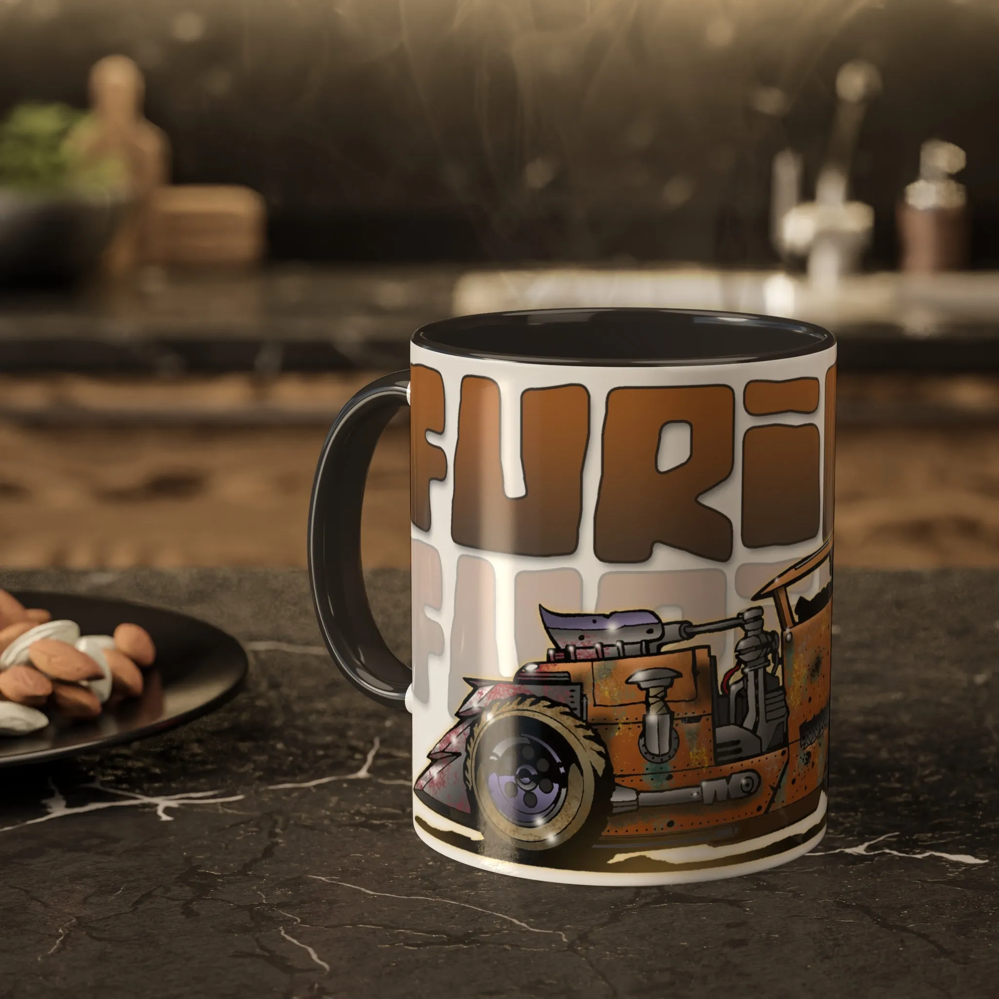FURIOSA Mad Max Movie Car Hot Rod Coffee Mug 11oz